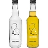 500 ml pullo kierrekorkilla, painatus "Cytrynówka", 1 kpl ['likööripullo', ' vesipullo', ' painettu pullo', ' lasipullo', ' pullo liköörille', ' cytrynówka', ' cytrynówka-resepti', ' kotitekoinen cytrynówka', ' pullo alkoholille', ' koristepullo', ' vodkapullot', ' pontikkapullot', ' 500 ml lasipullo', ' hääpullot']