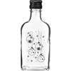 Taskumattimallinen pullo 200 ml kierrekorkilla, painatus "Joulupallot", 1 kpl ['pullo', ' taskumattipullot', ' painatuksella varustettu pullo', ' pullo jouluun', ' pullo jouluksi', ' pullo kotitekoisille likööreille', ' pullo pontikalle', ' alkoholipullo', ' pullo 200 ml', ' 200 ml pullo kierrekorkilla', ' taskumatti', ' pikkupullo', ' joulusetti', ' pullo lahjaksi', ' joulun juomat', ' pieni koristepullo', ' Hyvää joulua', ' joululahja']