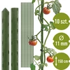 Bioogród puutarhakepit – päällystetty teräs, 1,5 m, fi 11 mm, 10 kpl - 3 
