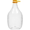 Dama-damigiana 5 L PET, kierrekorkilla ja kahvalla - 4 