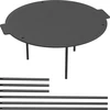 Grillipannu, valurautainen, ø 44 cm - 9 