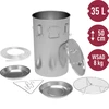 Kotisavustin kattilassa, 35 L, kaasuliedelle ['savustin kattilassa', ' liesisavustin', ' savustus kaasulla', ' lihan savustustapa', ' makkaran savustus', ' kalan savustus', ' juuston savustus', ' savustus kotona', ' savustus ilman savua', ' savustettu lohi', ' savustettu kana', ' savustettu karppi', ' kotisavustin', ' savustus kotona', ' savustin kattilassa 35 L', ' iso savustin kattilassa', ' korkea savustin', ' moderni savustin', ' minkä savustimen ostaa']