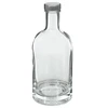 Miss Barku -pullo 700 ml ruuvikorkilla, 1 kpl ['alkoholipullo', ' koristeelliset alkoholipullot', ' lasinen alkoholipullo', ' pullot pontikalle häihin', ' pullo liköörille', ' koristeelliset pullot likööreille']