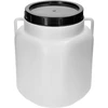 Neliömäinen astia 30 L, valkoinen, kahvoilla, Sterk - 10 