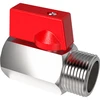 Palloventtiili keräysastioihin - 1/2" - 1 kpl ['lisälaitteet tislauslaitteelle', ' tislauslaitteen osa', ' keräysastioihin', ' venttiili kahvalla', ' keräysastian osa', ' modulaarinen tislauslaite']