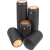 Perforoituja mustia korkkeja fi31mm 100kpl. ['Perforoituja korkkeja', ' pullon kaulan korkkeja', ' kutistettavia pullonkorkkeja', ' kutistuvia korkkeja', ' pullonkorkkeja']