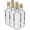 Pryncypalna-pullo 500 ml kierrekorkilla, 6 kpl ['koristepullo', ' vodkapullo', ' alkoholipullo', ' likööripullo', ' koristepullot']