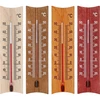 Puinen huonelämpömittari (-20 - +50°C), 15 cm, sekoitus - 12 