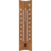 Puinen huonelämpömittari (-20 - +50°C), tummanruskea, 15cm - 13 