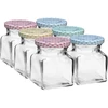 Purkit TO 120 ml Neljä kulmaa fi 53 kansi - 6 kpl ['purkit', ' pienet purkit', ' pieni purkki', ' lasipurkki', ' lasipurkit', ' purkki kannella', ' säilöntäpurkit', ' säilöntäpurkki', ' säilöntäpurkit', ' maustepurkit', ' hillopurkki', ' hillopurkit', ' hunajapurkki', ' pieni hunajapurkki']