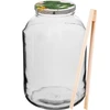 Purkki 4 L, värikäs kansi + haarukka tai pihdit ['purkki', ' lasipurkki', ' lasipurkki kannella', ' purkki kurkkujen säilöntään', ' purkki kurkuille', ' purkki likööreille', ' purkki likööreille', ' purkki pihdeillä', ' kurkkupihdit', ' keittiöpihdit']