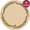 Pyöreät tarrat fi 66,5mm kansille/purkeille - 20kpl - 4 