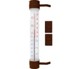 Ruskea ulkolämpömittari (-50°C - +50°C) 27cm ['ulkotermometri', ' mikä lämpötila']