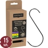 S-malliset savustuskoukut, teroitetut, 150 x 3 mm, 15 kpl - 3 