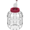 Särkymätön, monikäyttöinen käymispurkki, 5 L - 5 