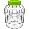 Särkymätön, monikäyttöinen purkki, 5 L ['purkit säilykkeille', ' purkki', ' kurkkupurkki', ' likööripurkki', ' 5 l purkki', ' sertifioitu purkki', ' särkymätön purkki', ' monikäyttöpurkki', ' monitoimipurkki', ' säilykepurkki', ' muovipurkki', ' PET-purkki']
