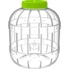 Särkymätön, monikäyttöinen purkki, 8 L ['purkit', ' iso purkki', ' kurkkupurkki', ' hapattamiseen', ' tinktuureille', ' muovipurkki', ' kevyt purkki', ' muovista purkki']