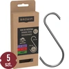 Savustuskoukut – S, 45° viistetty, 5 mm x 150 mm, 5 kpl - 7 