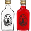 Taskumattipullo 200 ml kierrekorkilla, painatus "Pääsiäismuna", 1 kpl. ['taskumattipullo', ' pääsiäispullo', ' pullot', ' pullo painatuksella', ' juhlapullo', ' pullo pääsiäiseksi', ' pullo likööreille', ' pullo pontikalle', ' alkoholipullo', ' lasipullo korkilla', ' 200 ml pullo kierrekorkilla', ' taskumattipullot', ' 0', '2 l pullo painatuksella', ' juhla-ajan juomat', ' pieni koristepullo']