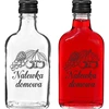 Taskumattipullo 200 ml kierrekorkilla, painatus ”Kotitekoinen likööri”, 1 kpl ['pullo', ' pullot', ' pullo painatuksella', ' pullo lahjaksi', ' pullo liköörille', ' pullo pontikalle', ' pullo alkoholille', ' lasipullo kierrekorkilla', ' 200 ml pullo kierrekorkilla', ' taskumattipullot', ' kotitekoiset juomat', ' koristeellinen 0', '2 litran pullo', ' lasituote painatuksella', ' 200 ml taskumatti mustalla kierrekorkilla']