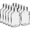 Taskumattityyppinen likööripullo 100 ml 10 kpl ['taskumatti pullo', ' pullo likööreille', ' likööripullot', ' lasipullot', ' 100 ml pullot', ' öljypullot', ' 100 ml pullot', ' lasipullot']