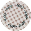 Twist-off-kansi fi82/6, beige ruutukuvio, 10 kpl - 12 