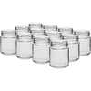 Twist-off purkki 212 ml, fi 66 - 12 kpl ['lasipurkki 200 ml', ' purkki 212 ml', ' lasipurkit', ' pienet purkit', ' purkit kierrekansilla', ' lasipurkit', ' säilöntäpurkit', ' hillopurkit', ' purkki hedelmäkannet', ' maustepurkki', ' hillopurkki']