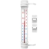 Valkoinen ulkolämpömittari (-50°C - +50°C) 27cm ['ikkunalämpömittari', ' mikä lämpötila']