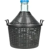 Viinipallo 5 L muovikorissa ['karahvi', ' demijohn', ' viinipallo muovikorissa', ' viinipallo', ' viinipallo', ' viinigallona', ' viinigallona', ' lasipallo', ' käymispallo', ' 5 l pallo']