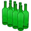 Viinipullo 0,75 L vihreä - pakkaus 8 kpl - 4 