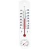 Yleiskäyttöinen valkoinen lämpömittari hygrometrillä (-20°C - +50°C) 25cm - 9 