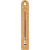 Yleislämpömittari (-30 - +50°C), 17 cm, vaaleanruskea ['lämpömittari', ' yleislämpömittari', ' muovinen lämpömittari', ' lämpömittari selkeällä asteikolla', ' lämpömittari kaksoisasteikolla °C ja °F', ' lämpömittari korkean kosteuden tiloihin', ' ulkolämpömittari -30°C asti', ' kosteudenkestävä lämpömittari', ' ruskea lämpömittari', ' vankka lämpömittari']
