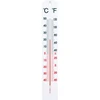Yleislämpömittari valkoinen (-40°C - +50°C) 40cm ['lämpömittari', ' yleismittari', ' muovinen lämpömittari', ' lämpömittari selkeä asteikko', ' lämpömittari kaksoisasteikko', ' lämpömittari korkean kosteuden tiloihin']