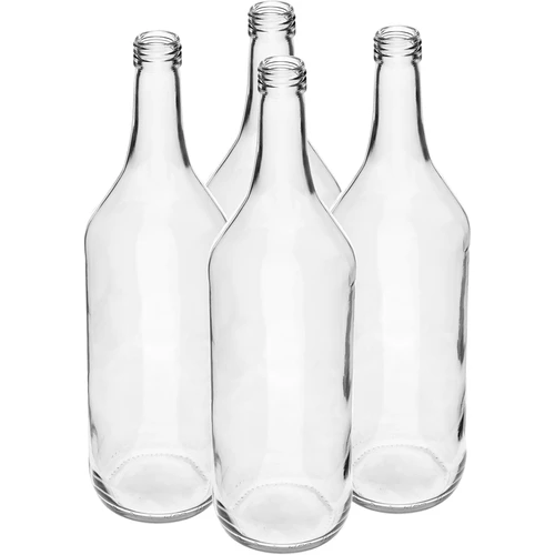 1 L Pöytäpullo kierrekorkilla fi28 - 4 kpl - 3