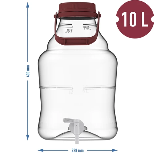 10 L ilmapallo kahvalla ja hanalla - 13