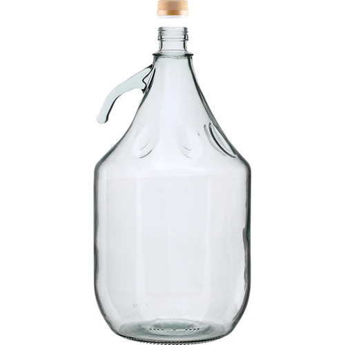 5 L Demijohn korkilla - ilman koria - 2