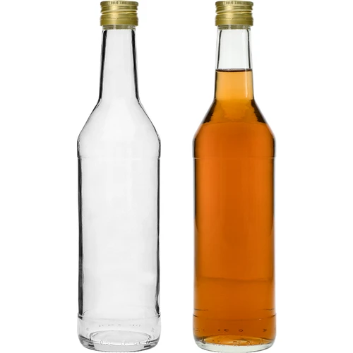 500 ml suora vodkapullo kierrekorkilla - 8 kpl - 6