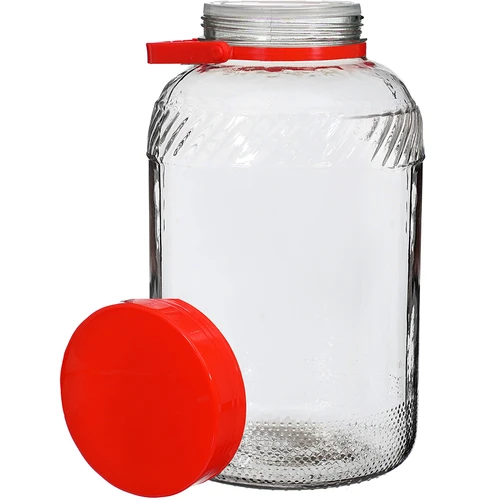 8 L purkki muovikannella