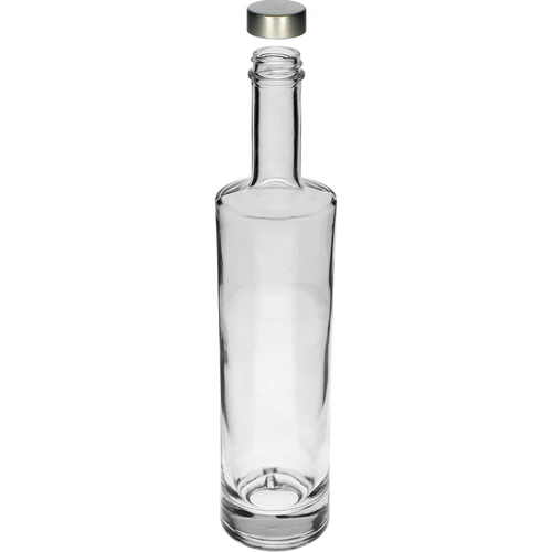 Ajaton 500 ml lasipullo, kierrekorkilla, 1 kpl - 2