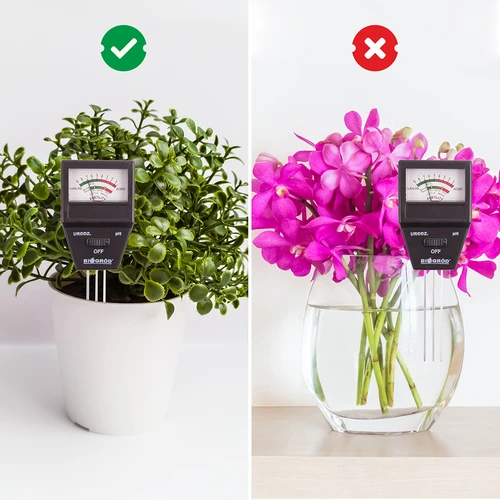 Alustan testeri 2-in-1 - pH, maaperän hedelmällisyys - 6