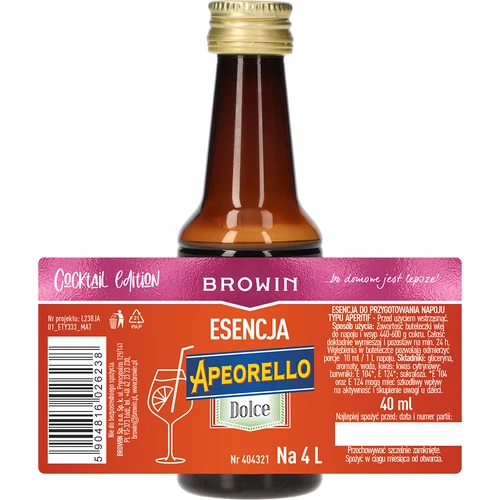 Apeorello Dolce -esanssi 4 litralle, 40 ml - 4