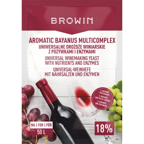 Aromatic Bayanus Multicomplex aloituspakkaus viinille, 40 g