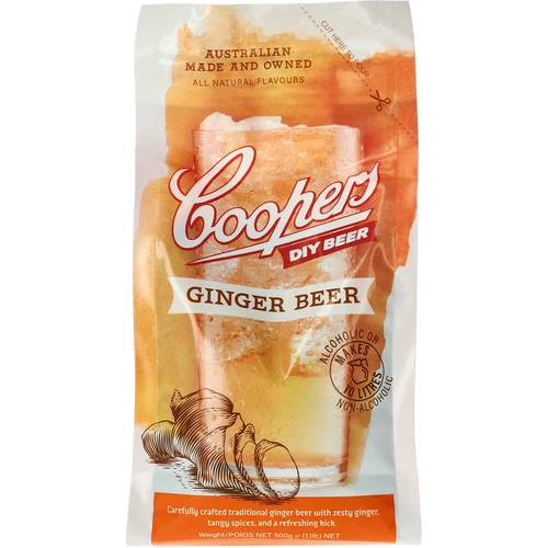 Coopersin Ginger Beer -oluen valmistustiiviste, 0,5 kg - 2