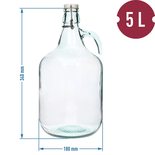 Dama 5L viinipullo lankalukolla - 4