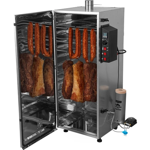 dragON-teräksinen savustuskaappi 220 L – digitaaliohjaimella - 4