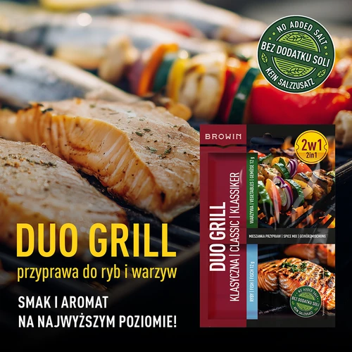 Duo Grill Klassinen kalalle ja kasviksille - 2 in 1 mausteseos, 2 x 12 g - 5