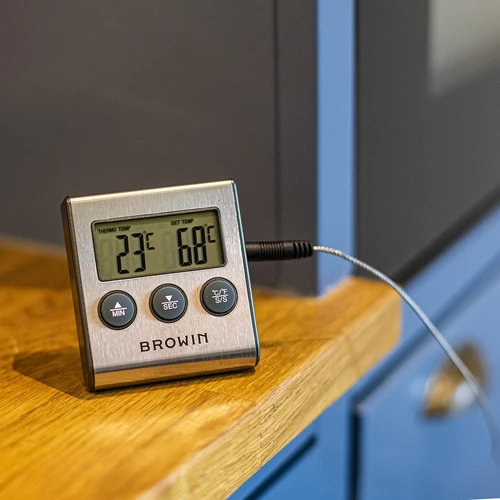 Elektroninen keittiölämpömittari anturilla (0°C - 250°C) - 12