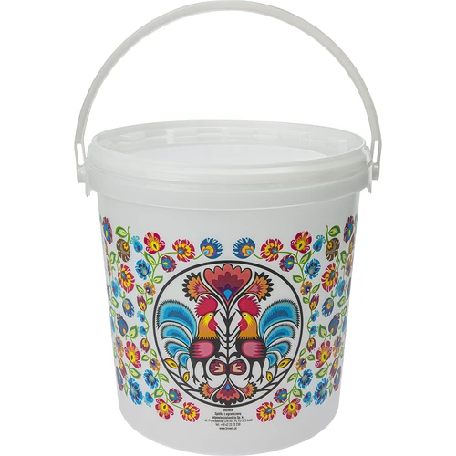 Elintarvikeämpäri GWIOZDA - kannella, 10 L
