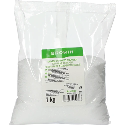 Elintarvikelaatuisen sitruunahappo, 1kg