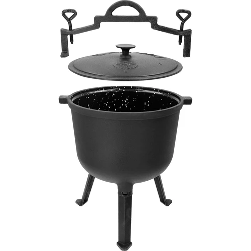 Emaloitu valurautapata 10 l - 2